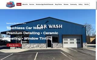 Car Wash@821 website