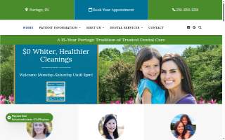 Sarver Family Dental website