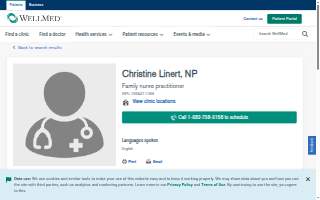 Linert Daniel P MD website