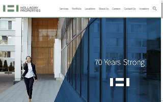 Holladay Properties - Portage Office website
