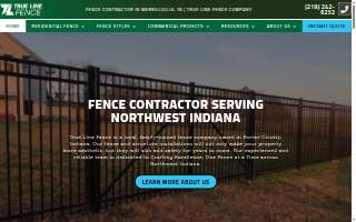 True Line Fence Company website