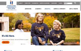 Highland Health Center website