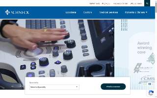 Schneck Medical Center website