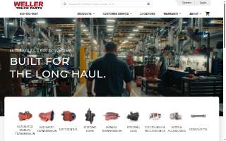 Weller Roofing & Construction website