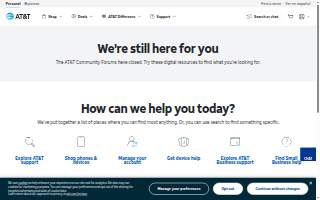 AT&T Store website
