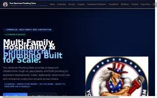 Your American Plumbing Team website
