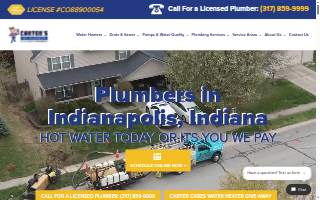 Carter's My Plumber website