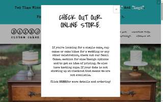 The Baked Bear website