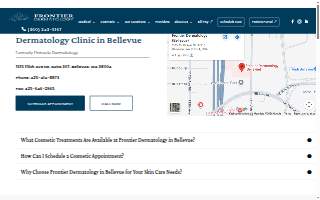 Pinnacle Dermatology - Valparaiso website