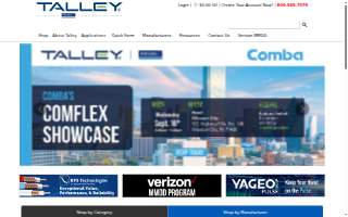 Talley Eye Center website