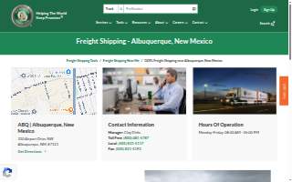 Old Dominion Freight Line of Albuquerque website
