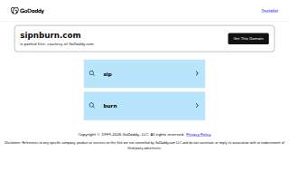 Sip N Burn Liquors website