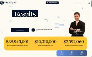 Grossman Law Offices website