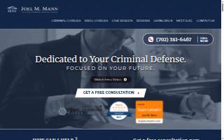 Joel M. Mann – Las Vegas Criminal Defense Lawyer website