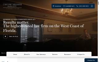 Carlson Meissner Hayslett P. A. | Tampa DUI & Criminal Defense Attorneys website