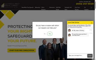 Hauptman, O'Brien Personal Injury Lawyers website