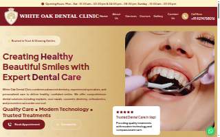 White Oak Dental website