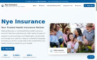 Lori Nye - Independent Health Insurance Broker website