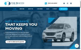 Beacon Insurance Agency website