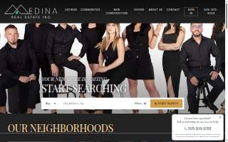 Medina Real Estate, Inc. website