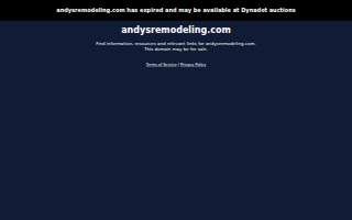 Andy's Remodeling & Handyman Service LLC website