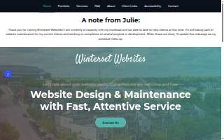 Winterset Websites of West Des Moines website