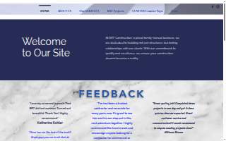 BRT Inc. Construction website