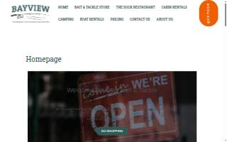 Bayview General Store website