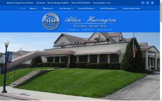 Harrington Floral website