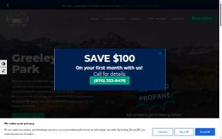 Greeley Rv Park & Campground website