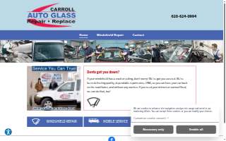 Carroll Auto Glass website