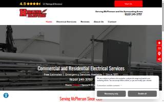 Hedlund Electric Inc website