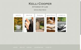 Kelli Cooper, Attorney at Law - Johnson County Divorce Lawyer website