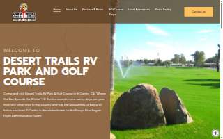 Desert Trails Rv Park website