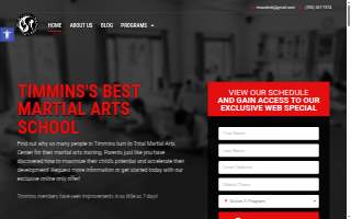 Total Martial Arts Center-A Jeff Speakman Kenpo Training Facility website