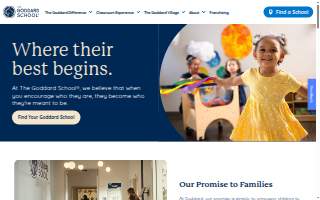 The Goddard School of Shawnee website