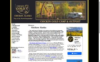 Chicken Gold Camp website