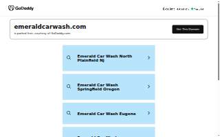 Emerald Express Car Wash website