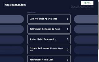 McCall Manor website