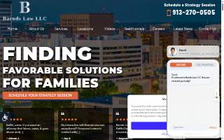 Barnds Law, LLC website