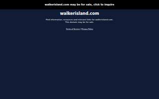 Walker Island Campground website