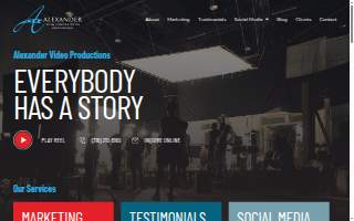 Alexander Video Productions of Wichita website