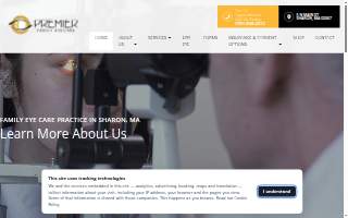 Premier Family Eyecare of Georgetown website