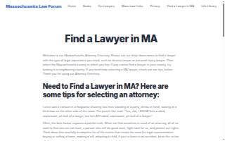 Rogers and Driver, Attorneys at Law website