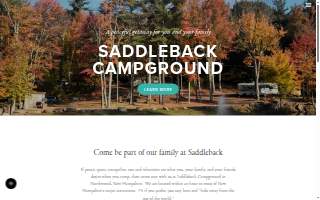 Saddleback Campground website