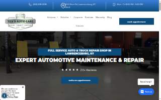 Tex's Transmissions website