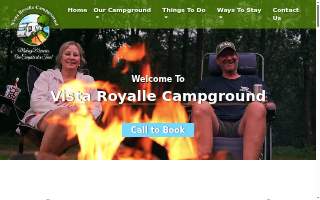 Vista Royalle Campground Ltd website