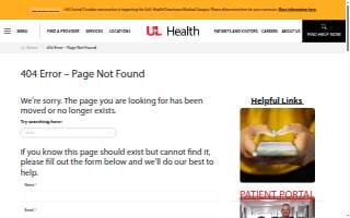 UofL Health – Urgent Care Plus – Cedar Grove website