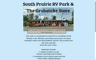 South Prairie Creek Rv Park website