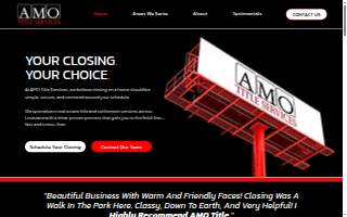 AMO Title - Alexandria website